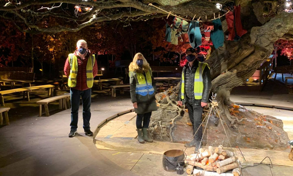 James Sunderland MP visits Lapland UK