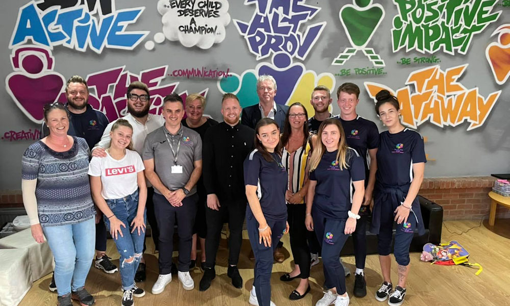 James Sunderland visits BM Active and The Alt Prov
