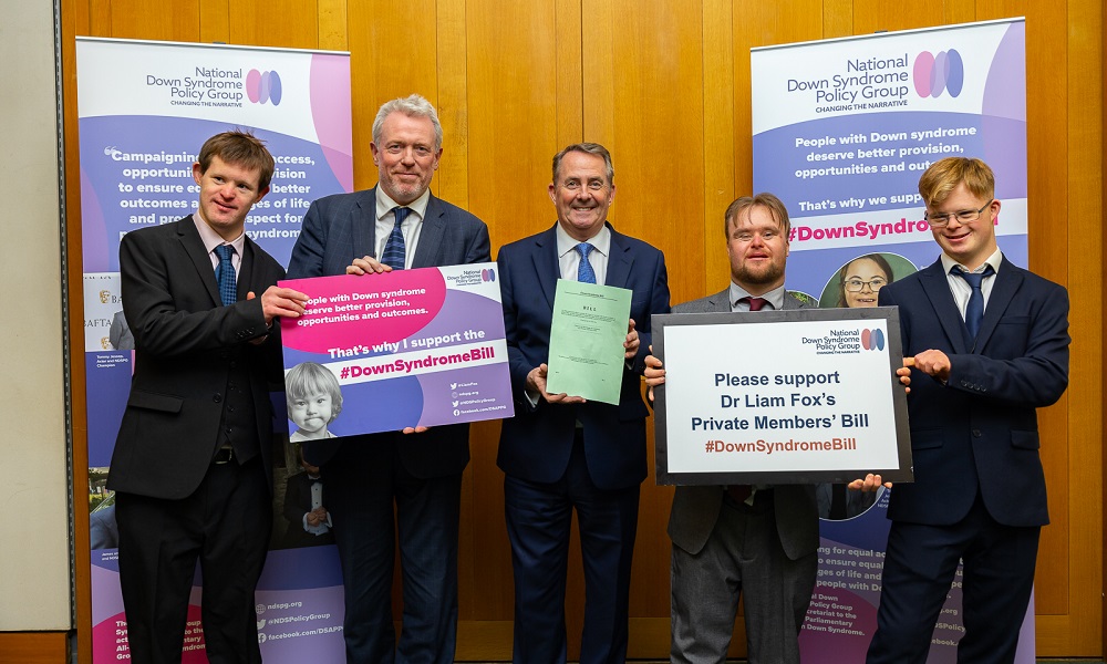 James Sunderland backs Down Syndrome Bill