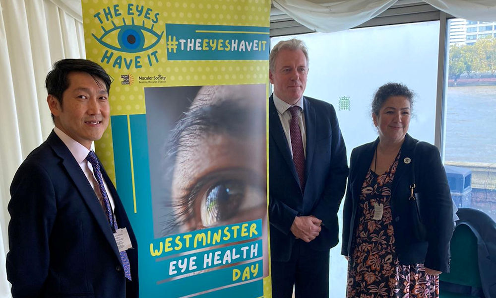 James Sunderland MP backs Fight for Sight campaign