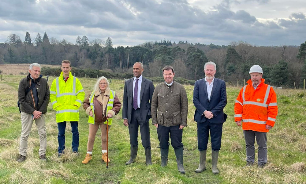 James Sunderland visits closed landfill site