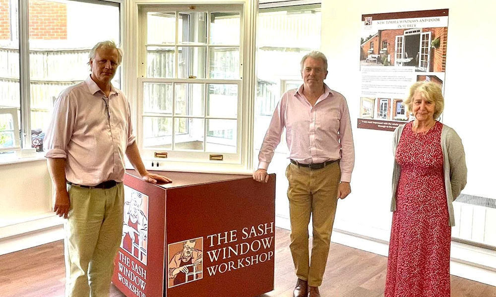 James Sunderland visits Sash Window Workshop