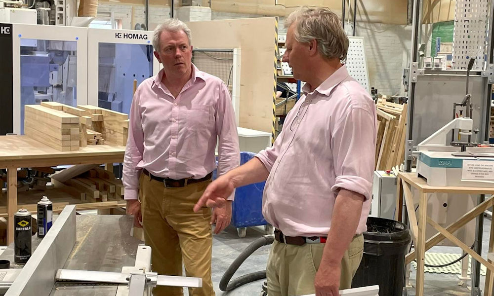 James Sunderland visits Sash Window Workshop