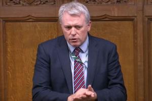 James Sunderland MP speaking in the House of Commons