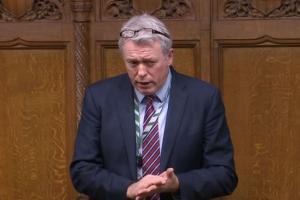 James Sunderland MP speaking in the House of Commons