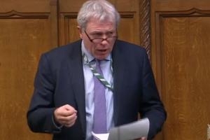 James Sunderland MP speaking in the House of Commons