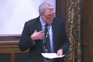 James Sunderland MP speaking in Westminster Hall, 2 Dec 2020, Homelessness