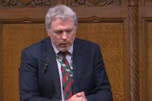 James Sunderland MP speaking in the House of Commons