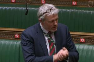 James Sunderland MP speaking in the House of Commons