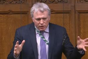 James Sunderland MP speaking in the House of Commons