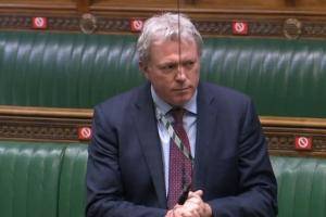 James Sunderland MP speaking in the House of Commons