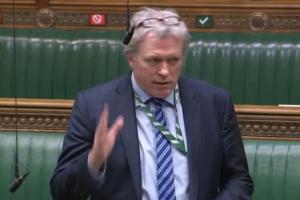 James Sunderland MP speaking in the House of Commons