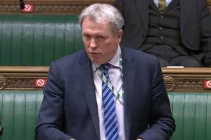 James Sunderland MP speaking in the House of Commons