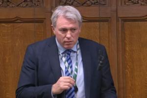 James Sunderland MP speaking in the House of Commons