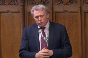 James Sunderland MP speaking in the House of Commons