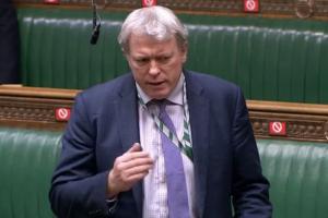 James Sunderland MP speaking in the House of Commons