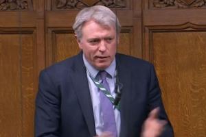 James Sunderland MP speaking in the House of Commons