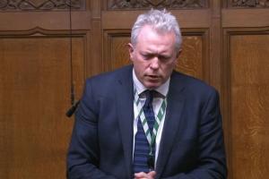 James Sunderland MP speaking in the House of Commons