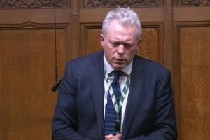 James Sunderland MP speaking in the House of Commons