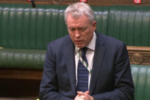 James Sunderland MP speaking in the House of Commons