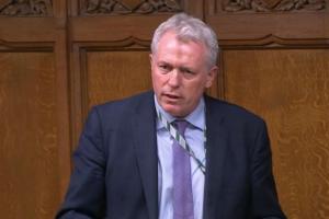 James Sunderland MP speaking in the House of Commons