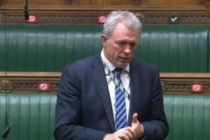 James Sunderland MP speaking in the House of Commons