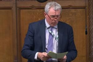 James Sunderland MP speaking in the House of Commons