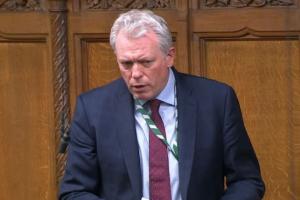 James Sunderland MP speaking in the House of Commons