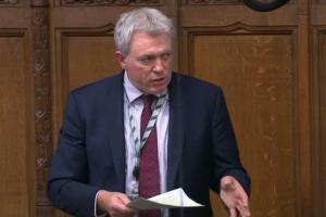 James Sunderland MP speaking in the House of Commons