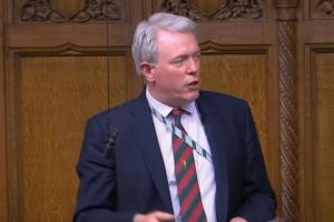 James Sunderland MP speaking in the House of Commons