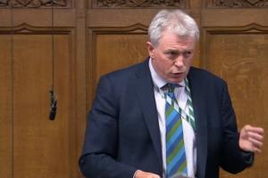 James Sunderland MP speaking in the House of Commons