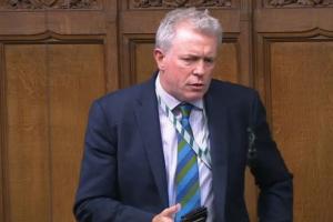 James Sunderland MP speaking in the House of Commons