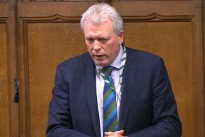 James Sunderland MP speaking in the House of Commons