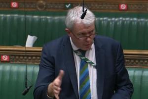 James Sunderland MP speaking in the House of Commons