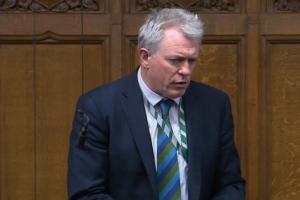 James Sunderland MP speaking in the House of Commons