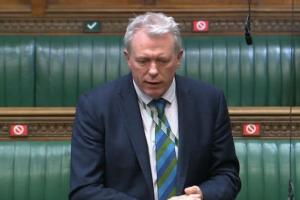 James Sunderland MP speaking in the House of Commons