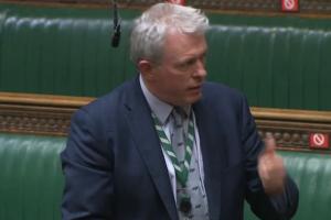 James Sunderland MP speaking in the House of Commons