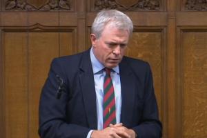 James Sunderland MP speaking in the House of Commons