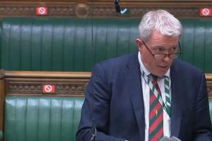 James Sunderland MP speaking in the House of Commons