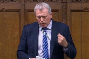 James Sunderland MP speaking in the House of Commons