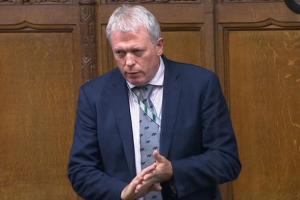 James Sunderland MP speaking in the House of Commons