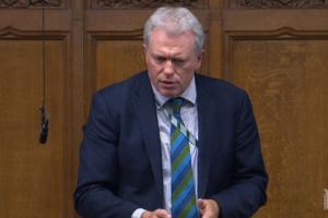 James Sunderland MP speaking in the House of Commons