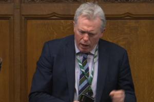 James Sunderland MP speaking in the House of Commons