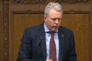 James Sunderland MP speaking in the House of Commons