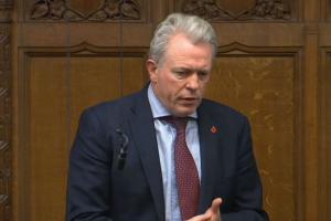 James Sunderland MP speaking in the House of Commons