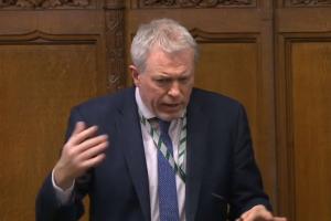 James Sunderland MP speaking in the House of Commons