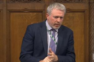 James Sunderland MP speaking in the House of Commons