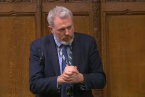 James Sunderland MP speaking in the House of Commons