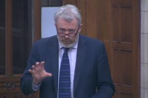 James Sunderland MP speaking in the House of Commons