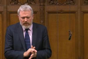 James Sunderland MP speaking in the House of Commons